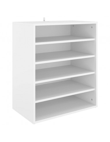 Scarpiera Bianca 60x35x70 cm in Truciolato