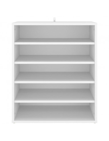 Scarpiera Bianca 60x35x70 cm in Truciolato