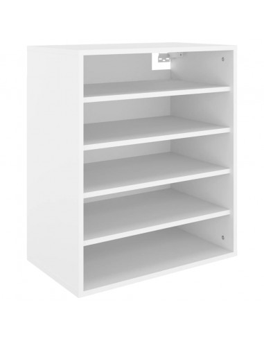 Scarpiera Bianca 60x35x70 cm in Truciolato