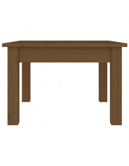 Tavolino da Salotto Miele 45x45x30 cm Legno Massello di Pino