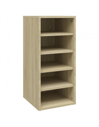 Scarpiera Rovere Sonoma 31,5x35x70 cm in Truciolato