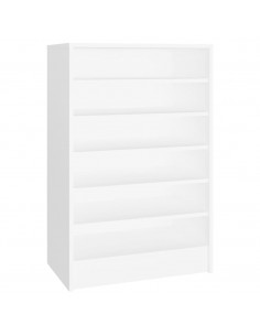 Scarpiera Bianca 60x35x92 cm in Truciolato 2