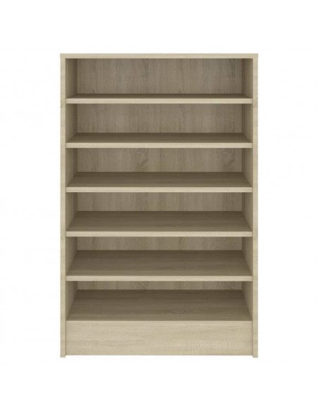 Scarpiera Rovere Sonoma 60x35x92 cm in Truciolato