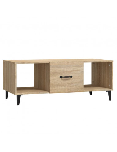 Tavolino da Salotto Rovere Sonoma 102x50x40cm Legno Multistrato