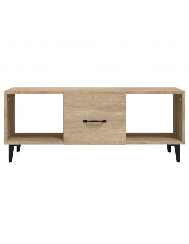 Tavolino da Salotto Rovere Sonoma 102x50x40cm Legno Multistrato