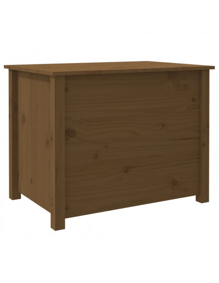 Tavolino da Salotto Miele 71x49x55 cm in Legno Massello di Pino
