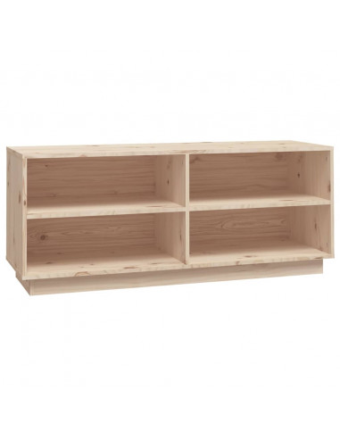Scarpiera 110x34x45 cm in Legno Massello di Pino
