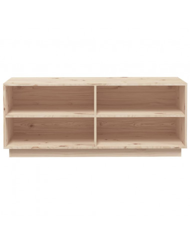 Scarpiera 110x34x45 cm in Legno Massello di Pino
