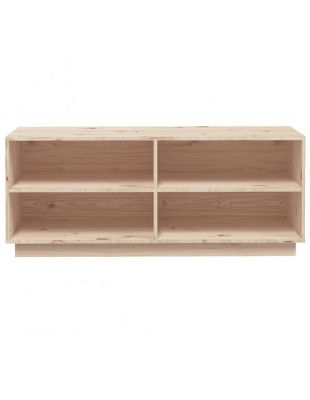 Scarpiera 110x34x45 cm in Legno Massello di Pino