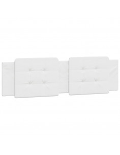 Cuscino Testiera Bianco 180 cm in Similpelle 2
