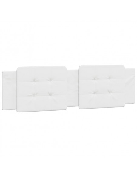 Cuscino Testiera Bianco 180 cm in Similpelle
