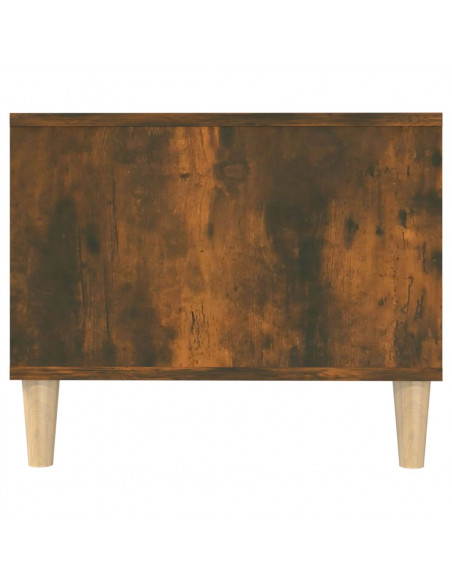 Tavolino da Salotto Rovere Fumo 102x50x40 cm Legno Multistrato