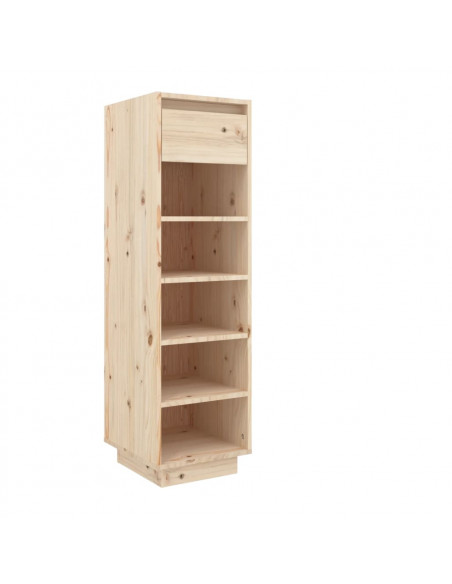 Scarpiera 30x34x105 cm in Legno Massello di Pino