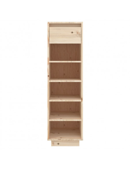 Scarpiera 30x34x105 cm in Legno Massello di Pino