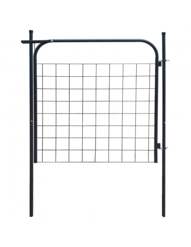 Recinzione da Giardino 100x100 cm Antracite