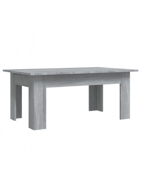 Tavolino da Salotto Grigio Sonoma 100x60x42cm Legno Multistrato