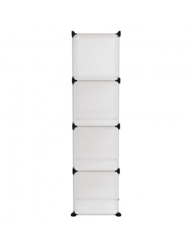 Organizzatore Portaoggetti con 9 Cubi Trasparenti in PP