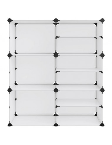 Scarpiera Trasparente 84x31,5x93 cm in PP