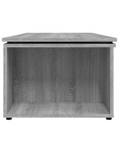 Tavolino da Salotto Grigio Sonoma 150x50x35cm Legno Multistrato