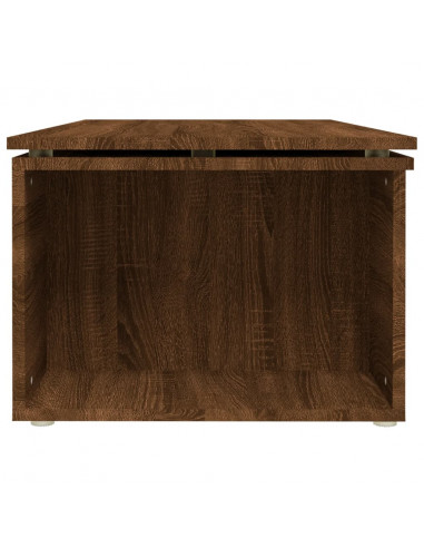 Tavolino da Salotto Rovere Marrone 150x50x35 cm in Multistrato