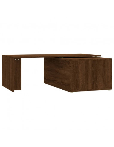 Tavolino da Salotto Rovere Marrone 150x50x35 cm in Multistrato