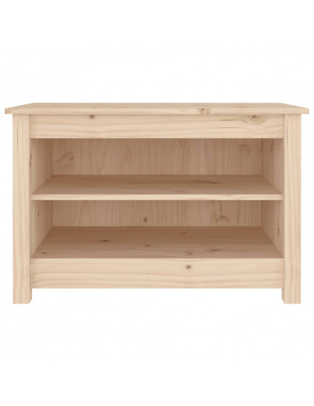 Scarpiera 70x38x45,5 cm in Legno Massello di Pino