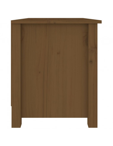 Scarpiera Miele 70x38x45,5 cm in Legno Massello di Pino