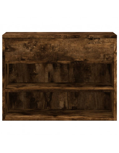 Scarpiera Rovere Fumo 60x30x45 cm in Legno Multistrato