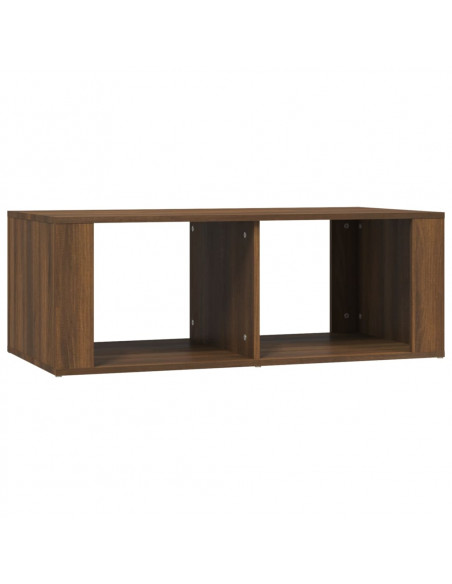 Tavolino da Salotto Rovere Marrone100x50x36cm Legno Multistrato