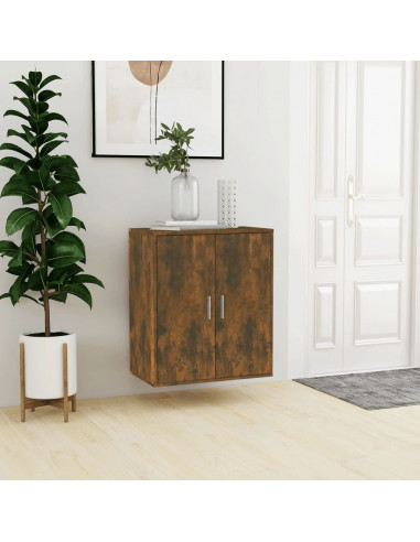 Scarpiera Rovere Fumo 60x35x70 cm in Legno Multistrato