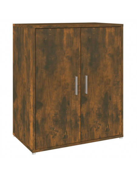 Scarpiera Rovere Fumo 60x35x70 cm in Legno Multistrato
