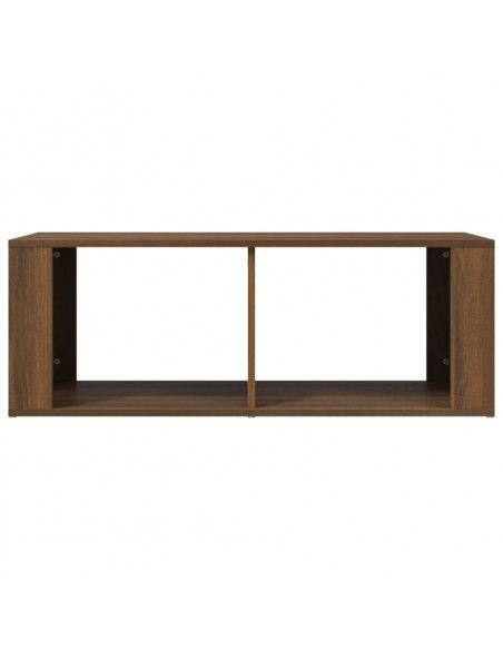 Tavolino da Salotto Rovere Marrone100x50x36cm Legno Multistrato