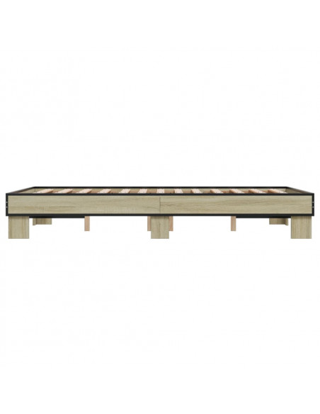 Giroletto Rovere Sonoma 140x200 cm in Legno Multistrato Metallo