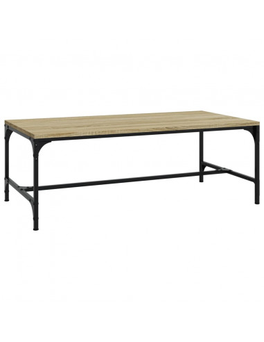 Tavolino da Salotto Rovere Sonoma 100x50x35cm Legno Multistrato