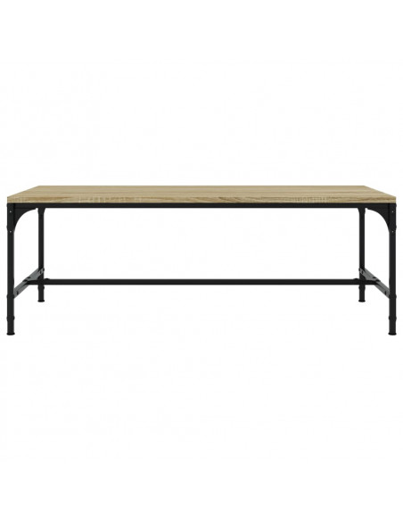 Tavolino da Salotto Rovere Sonoma 100x50x35cm Legno Multistrato