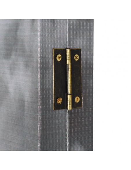Paravento Pieghevole 120x170 cm Stampa Bus Londra Bianco e Nero