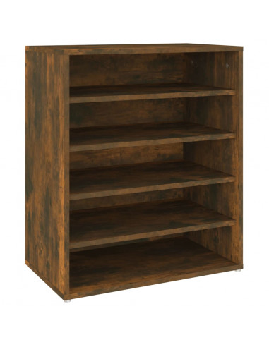 Scarpiera Rovere Fumo 60x35x70 cm in Legno Multistrato