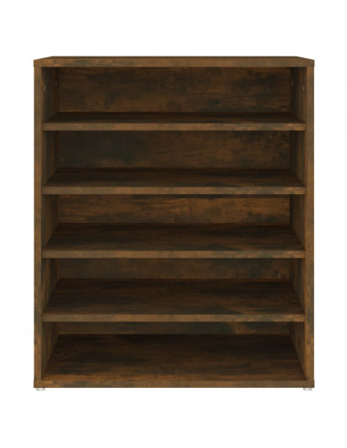 Scarpiera Rovere Fumo 60x35x70 cm in Legno Multistrato