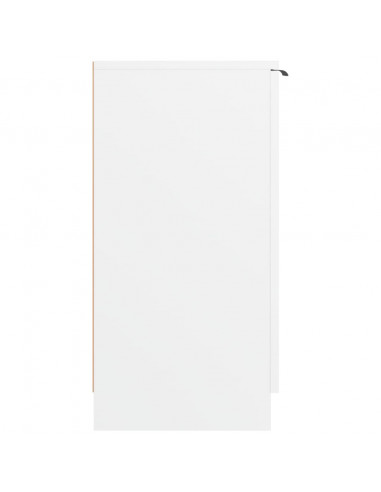 Scarpiera Bianca 59x35x70 cm in Legno Multistrato