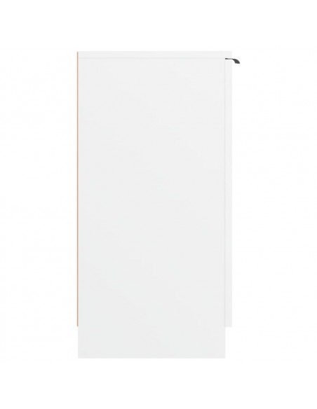 Scarpiera Bianca 59x35x70 cm in Legno Multistrato