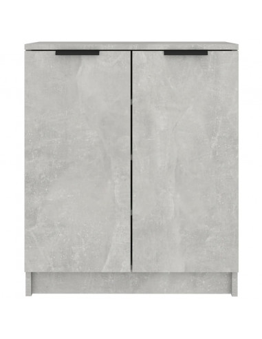 Scarpiera Grigio Cemento 59x35x70 cm in Legno Multistrato