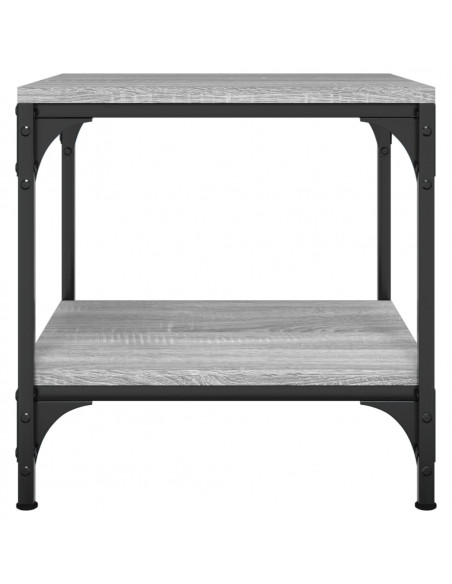Tavolino da Salotto Grigio Sonoma 50x50x40 cm Legno Multistrato