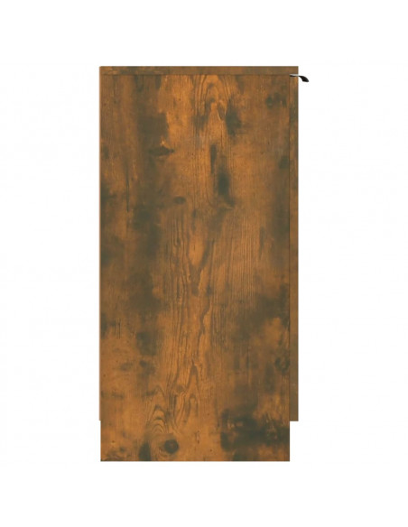Scarpiera Rovere Fumo 59x35x70 cm in Legno Multistrato