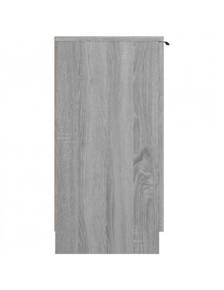 Scarpiera Grigio Sonoma 59x35x70 cm in Legno Multistrato
