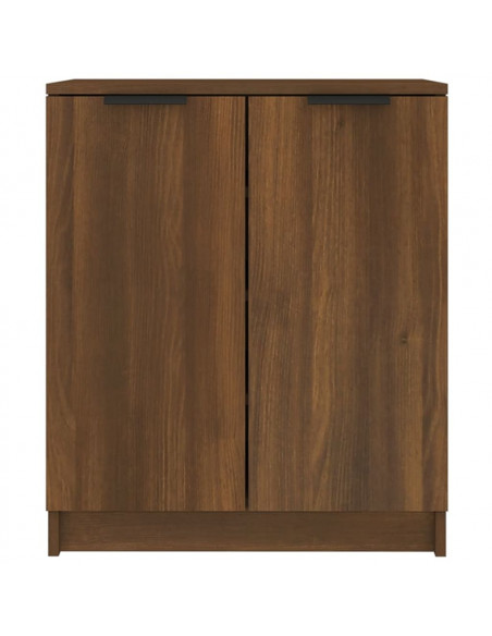 Scarpiera Rovere Marrone 59x35x70 cm in Legno Multistrato