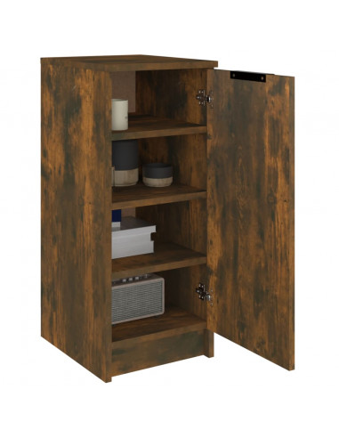 Scarpiera Rovere Fumo 30x35x70 cm in Legno Multistrato