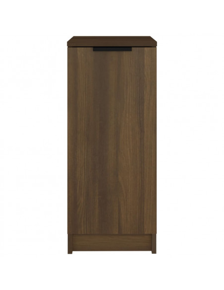 Scarpiera Rovere Marrone 30x35x70 cm in Legno Multistrato