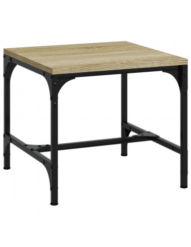 Tavolino rovere sonoma 40x40x35 cm in Legno Multistrato
