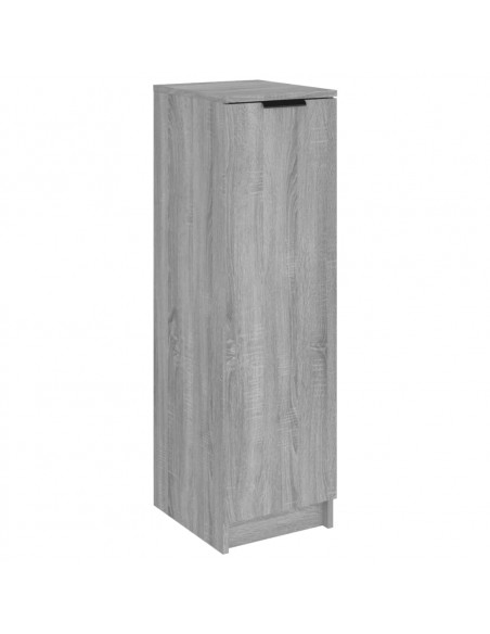 Scarpiera Grigio Sonoma 30x35x100 cm in Legno Multistrato