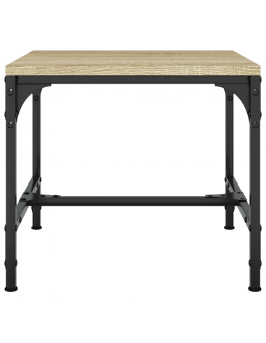 Tavolino da Salotto Rovere Sonoma 50x50x35 cm Legno Multistrato